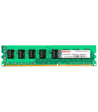 AARVEX 4GB DDR3 1600MHZ Desktop RAM (Pre-owned)