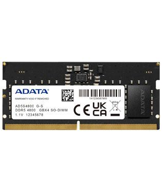 ADATA 32GB DRR5 4800 MHz (AD5S480032G-S) Laptop RAM (Pre-owned)