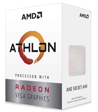 AMD Athlon 3000G Desktop Processor (Without Stock Cooler) (Pre-owned)