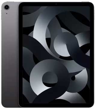 Apple iPad Air (4th Gen) (A2316) 64 GB 10.9 Inch with Wi-Fi Only (Space Grey) (Pre-owned)