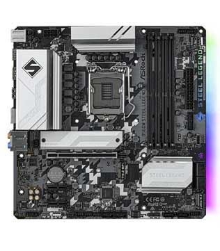 ASRock B560M Steel Legend Motherboard (Without IO Shield) (Pre-owned)