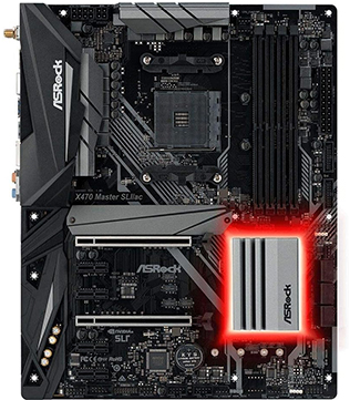 Asrock X470 Master SLI/AC Motherboard (Pre-owned)