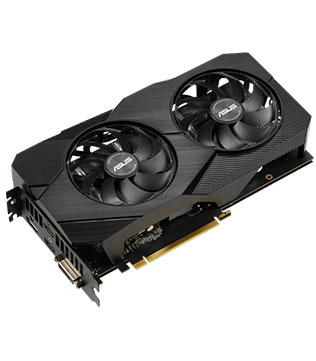 ASUS Dual GeForce RTX 2060 OC Edition EVO 6GB GDDR6 Graphics Card (Pre-owned)