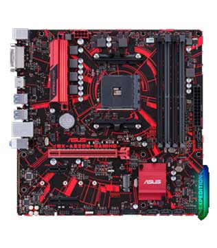 ASUS EX-A320M-Gaming Motherboard (Without I/O Shield) (Pre-owned)