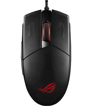 ASUS ROG Strix Impact II Wired Optical USB Gaming Mouse (Black) (Pre-owned)