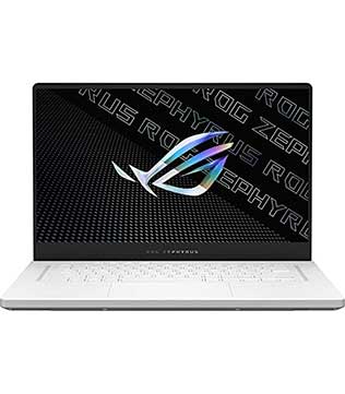 ASUS ROG ZEPHYRUS G15-GA503QM, 15.6 inch, Ryzen 9 5900HS, 40GB RAM, 1TB SSD, NVIDIA RTX 3060 6GB Graphics, Windows 11 Home, Moonlight White Laptop (Pre-owned)
