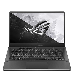 ASUS ROG Zephyrus G14 GA401QM, 14 Inches, AMD Ryzen 9 5900HS with Radeon Graphics @3.30 GHz, 32 GB RAM, 1 TB NVME SSD, NVIDIA GeForce RTX 3060, Eclipse Gray Laptop (Minor Scratches & Dents) (One USB Port Not Working) (Pre-owned)