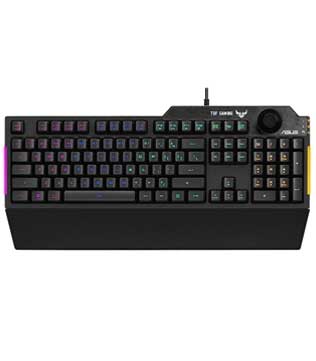 ASUS TUF K1 RGB Gaming Keyboard (Without Hand Rest) (Pre-owned)