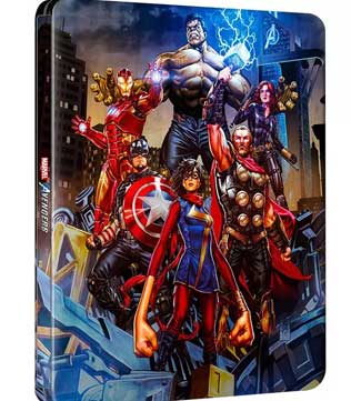 Marvels Avengers Steelbook (No Game Included) (Pre-owned)