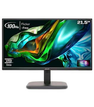 Acer EK220Q 22Inch Full HD VA Panel LCD Monitor (Black) (Pre-owned)