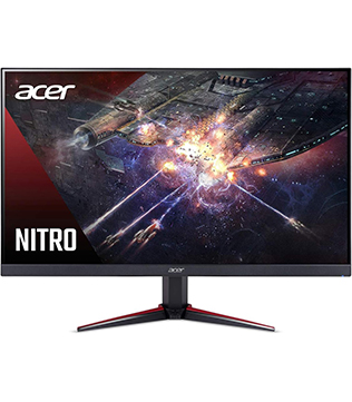 Acer Nitro VG240Y Pbiip 23.8 Inch Full HD IPS Gaming Monitor (Black) (Minor White Spot) (Pre-owned)