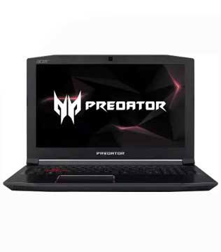 ACER PREDATOR HELIOS 300 PH315-51, 15.6 Inches, i5 8300H, 16 GB RAM, 256 GB NVMe SSD, 1 TB HDD, NVIDIA GeForce GTX 1050 Ti, Black Laptop (Pre-owned)
