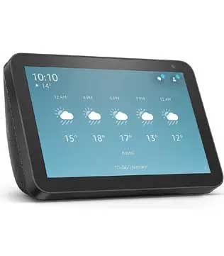 Amazon Echo Show 8 (1st Gen) with Alexa Compatible Smart Wi-Fi Speaker (Pre-owned)