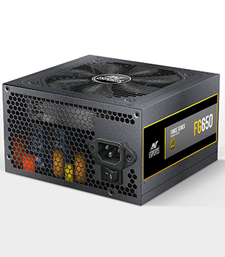 Ant Esports 650 Watts FG650 Force Gold Gaming Power Supply (Pre-owned)