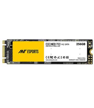Ant Esports 690 Neo Pro M.2 Sata 256GB Internal Solid State Drive (Pre-owned)