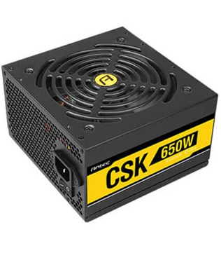 Antec CSK 650 Watt 80 Plus Bronze Non-Modular Power Supply (Pre-owned)