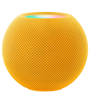Apple HomePod Mini with Siri Assistant Smart Speaker (Yellow) (Pre-owned)