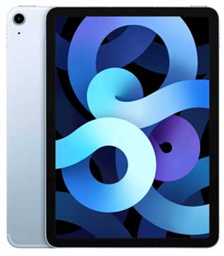Apple iPad Air (4th Gen) (A2316) 256 GB 10.9 Inch with Wi-Fi Only (Sky Blue) (Pre-owned)