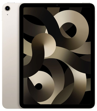 Apple iPad Air (5th gen) (A2588) 64 GB ROM 10.9 Inch with Wi-Fi Only (Starlight) (Pre-owned)