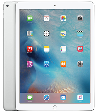Apple iPad Pro (1st Gen) (A1674) 128GB 9.7 Inch Wi-Fi + Cellular (Silver) (Minor Scratches) (Pre-owned)
