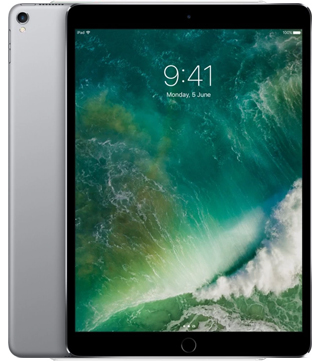 Apple iPad Pro (1st Gen) (A1701) 256 GB ROM 10.5 Inch with Wi-Fi Only (Space Grey) (Pre-owned)