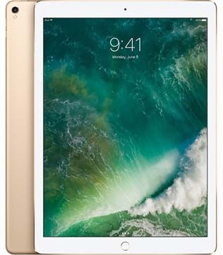 Apple iPad Pro (2nd Gen) (A1671) 256 GB 12.9 Inch with Wi-Fi + Cellular (Gold) (Pre-owned)