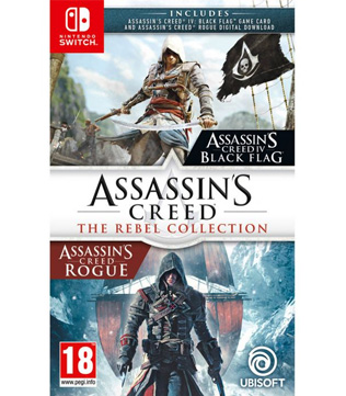 Assassins Creed The Rebel Collection (Includes only Assassins Creed IV Black Flag Game) Nintendo Switch (Pre-owned)