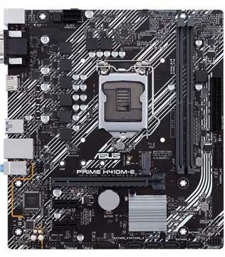 Asus Prime H410M-E Motherboard (Pre-owned)