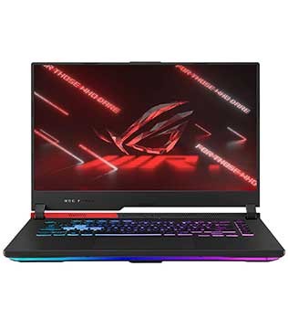Asus ROG Strix G15 Advantage Edition G513QY-HQ032WS, 15.6 Inches, AMD Ryzen 9 5980HX, 16 GB RAM, 1 TB NVMe SSD, 12 GB AMD Radeon RX 6800M Graphics, Black Laptop (Pre-owned)