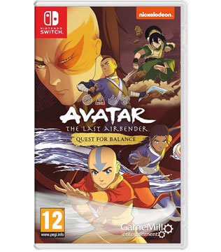Avatar The Last Airbender Quest for Balance Nintendo Switch (Pre-owned)