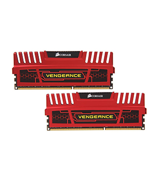 CORSAIR Vengeance 16GB (2 x 8GB) DDR3 1600MHz (CMZ16GX3M2A1600C10R) Desktop RAM (Pre-owned)