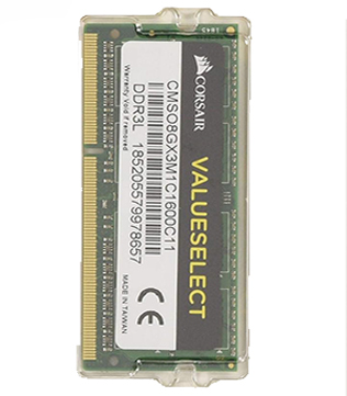 Corsair 8GB DDR3 1600Mhz (CMSO8GX3M1C1600C11) Laptop RAM (Pre-owned)