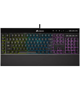 Corsair K55 RGB Wired Gaming Keyboard (Pre-owned)