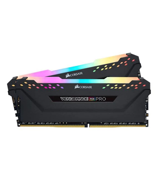 Corsair Vengeance RGB Pro 32GB (16GBx2) DDR4 3200MHz (CMW32GX4M2C3200C16) Desktop Ram (Pre-owned)