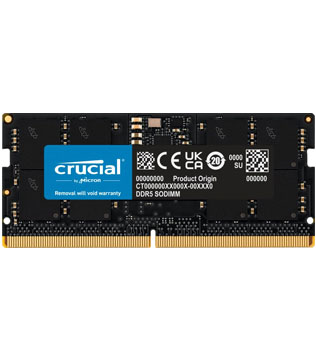Crucial 16GB 4800MHz DDR5 (CB16GS4800) Laptop RAM (Pre-owned)