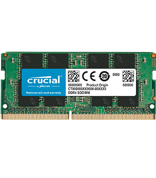 Crucial 16GB DDR4 3200MHz (CT16G4SFS832A) Laptop RAM (Pre-owned)