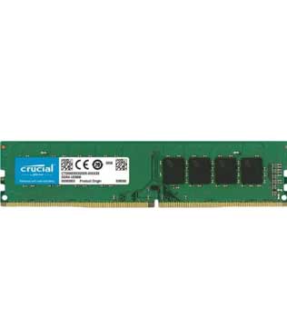 Crucial 4GB DDR4 2666MHz (CB4GU2666) Desktop RAM (Pre-owned)