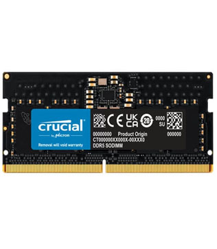 Crucial 8GB DDR5 4800MHz (CT8G48C40S5) Laptop RAM (Pre-owned)