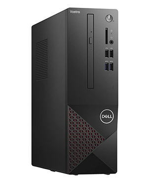 DELL Vostro 3681, Intel(R) Core(TM) i3-10100 CPU @ 3.60GHz, 4 GB RAM, 1 TB HDD, Black PC (Pre-owned)