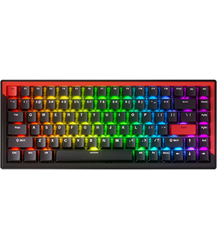 DrunkDeer G75 Rapid Trigger Magnetic Switch Keyboard (Black) (Pre-owned)