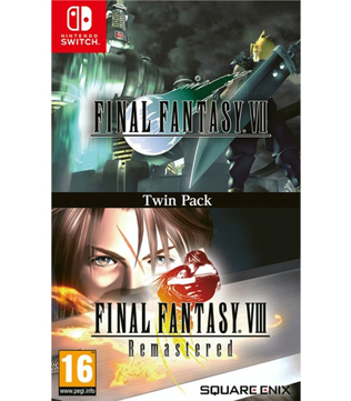 Final Fantasy VII & VIII Remastered Twin Pack Nintendo Switch (Pre-owned)
