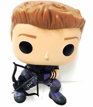 Funko Pop Civil War Hawkeye Bobble Head Vinyl Figure (3.7 inch) (Pre-owned)