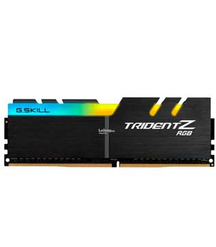 G.SKILL Trident Z 16GB 3200MHz DDR4 RGB (F4-3200C16S-16GTZR) Desktop RAM (Pre-owned)