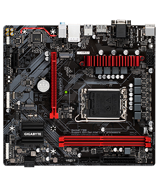 GIGABYTE B660M GAMING DDR4 (Without I/O Shield) Motherboard (Pre-owned)