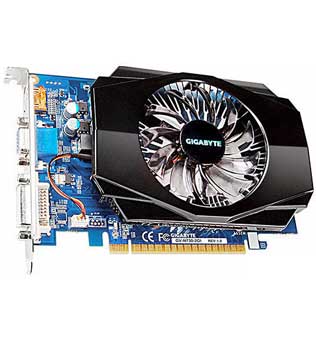 GIGABYTE GeForce GT 730 2GB (GV-N730-2GI) Graphics Card (Pre-owned)