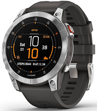 Garmin Epix Gen 2 GPS (Slate Steel) (Pre-owned)