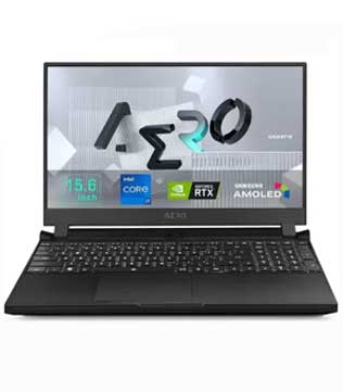 Gigabyte AERO 5 (XE4-73IN614SO) 15.6 inch UHD (OLED/60Hz) /RTX 3070 Ti 8G/ i7-12700H/ DDR4 3200MHz/ 8GB*2 DDR4 3200MHz/ 1TB  M.2 SSD(PCIe/NVMe) / Windows 11 Home/64bit + Office 365 / X-Rite & Pantone® Certified Display Laptop