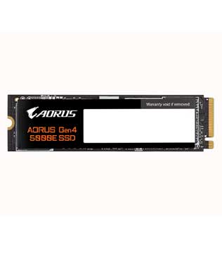 Gigabyte AORUS 5000E 1TB SSD NVMe M.2 (AG450E1TB-G) Internal Solid State Drive (Pre-owned)