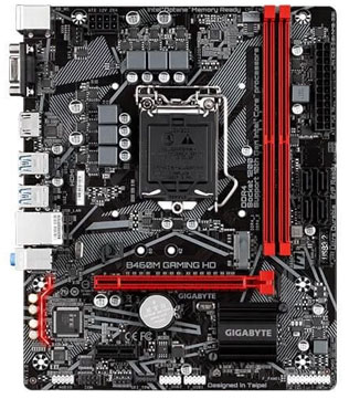 Gigabyte B460M GAMING HD Motherboard (Without I/O Shield) (Pre-owned)