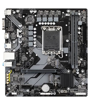 Gigabyte B760M H DDR4 Motherboard (Pre-owned)